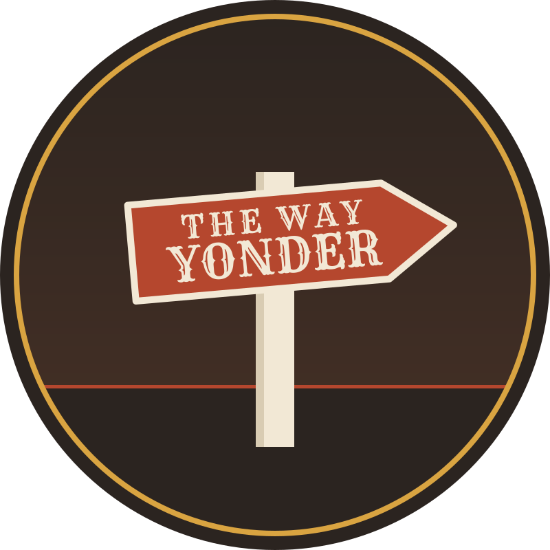 The Way Yonder signpost logo
